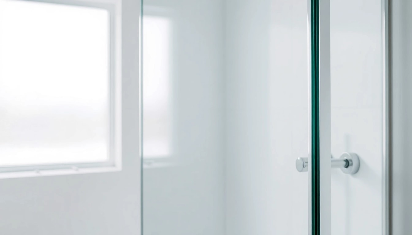 Enhance your bathroom aesthetics with a corner shower screen frameless, showcasing modern design and elegance.