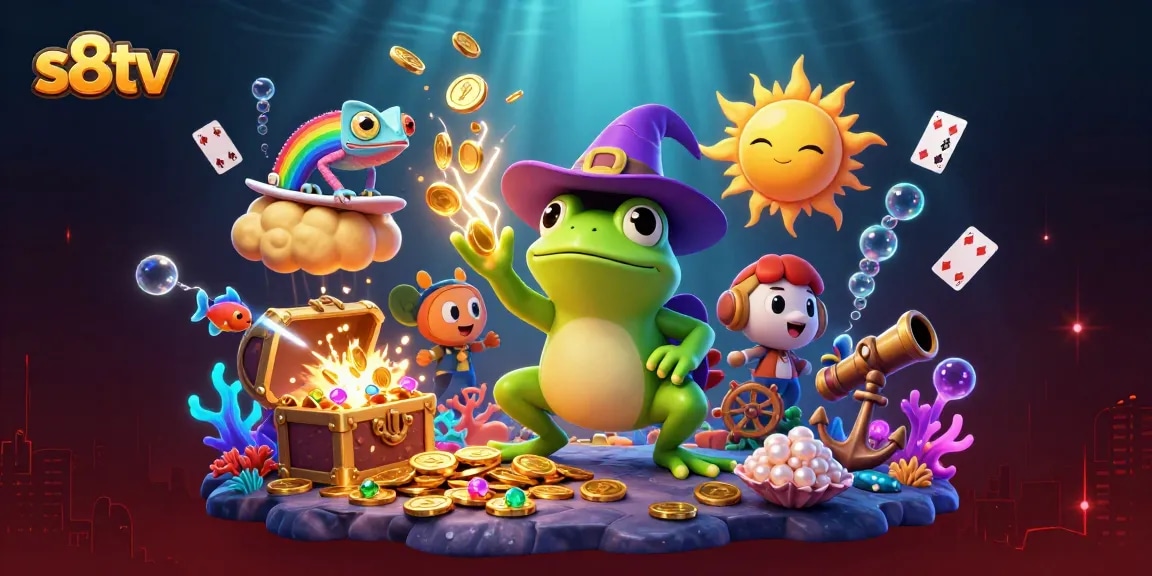 Engage with exciting sports betting action on S8TV while enjoying a vibrant gaming scene.