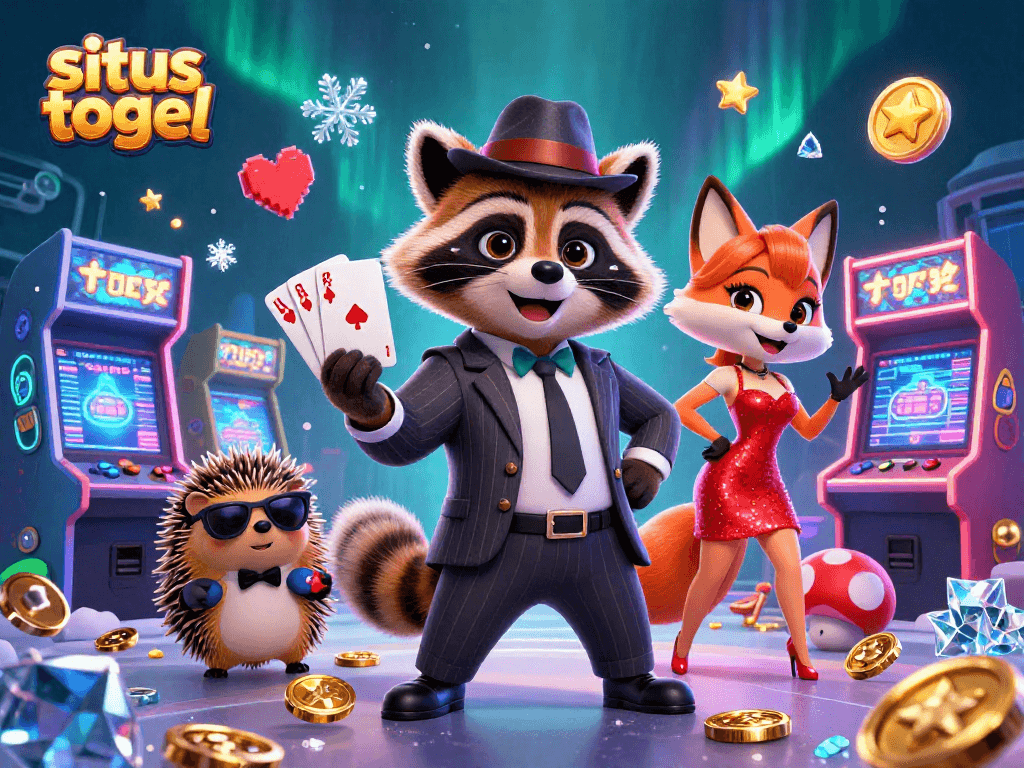 Engage with situs togel by enjoying vibrant casino games illustrated in a dazzling underwater setting.