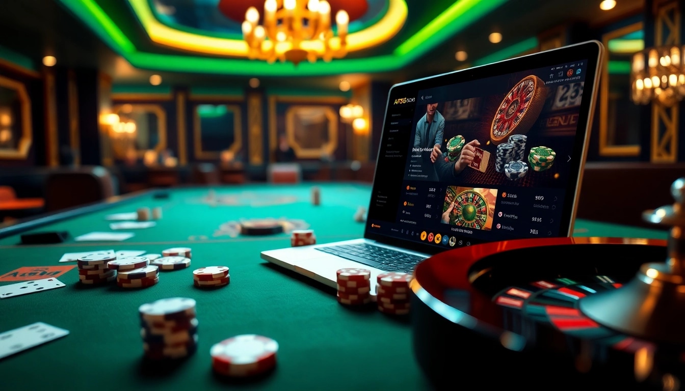 Engage in AF88 đăng nhập to access premium online gambling experiences with vibrant casino visuals.