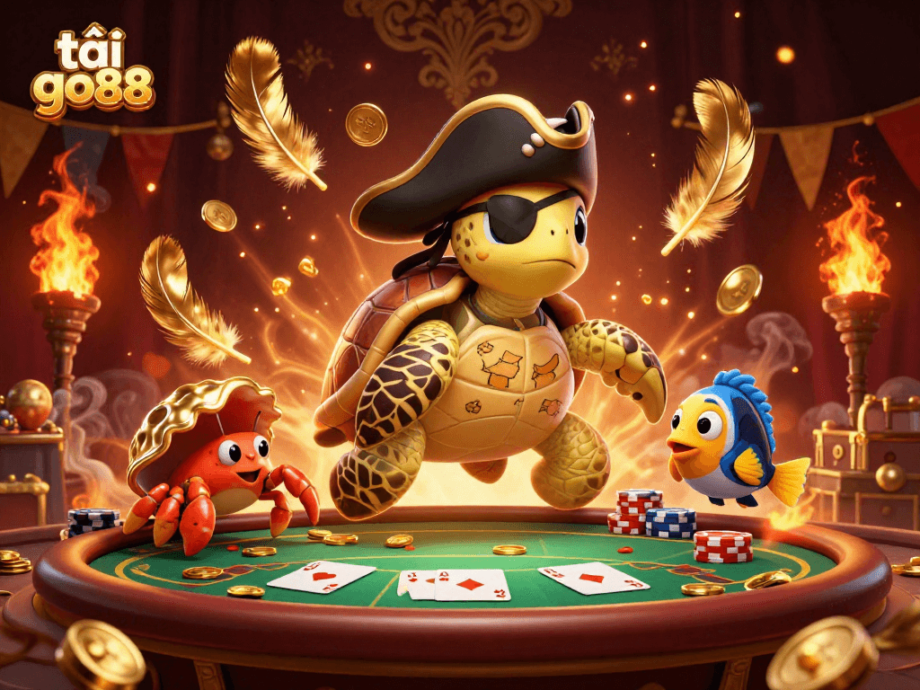 Experience the excitement of tải go88 with vibrant casino characters and a rich poker scene.
