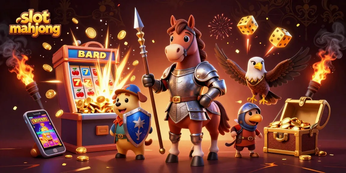 Experience thrilling slot mahjong excitement with a medieval theme filled with jackpots and colorful symbols.