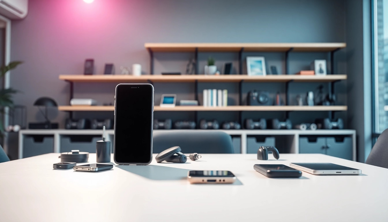 Maximize efficiency with the innovative Phonelocker showcased in a modern tech office setup.