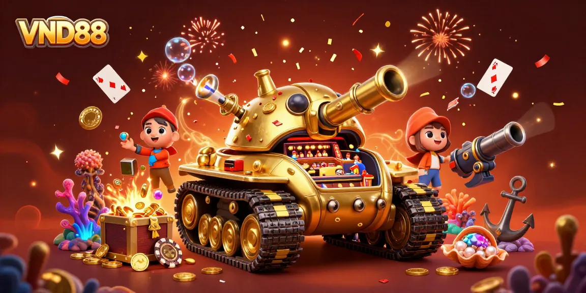 Experience thrilling games at VND88 with a vibrant casino scene showcasing lively action and rich details.