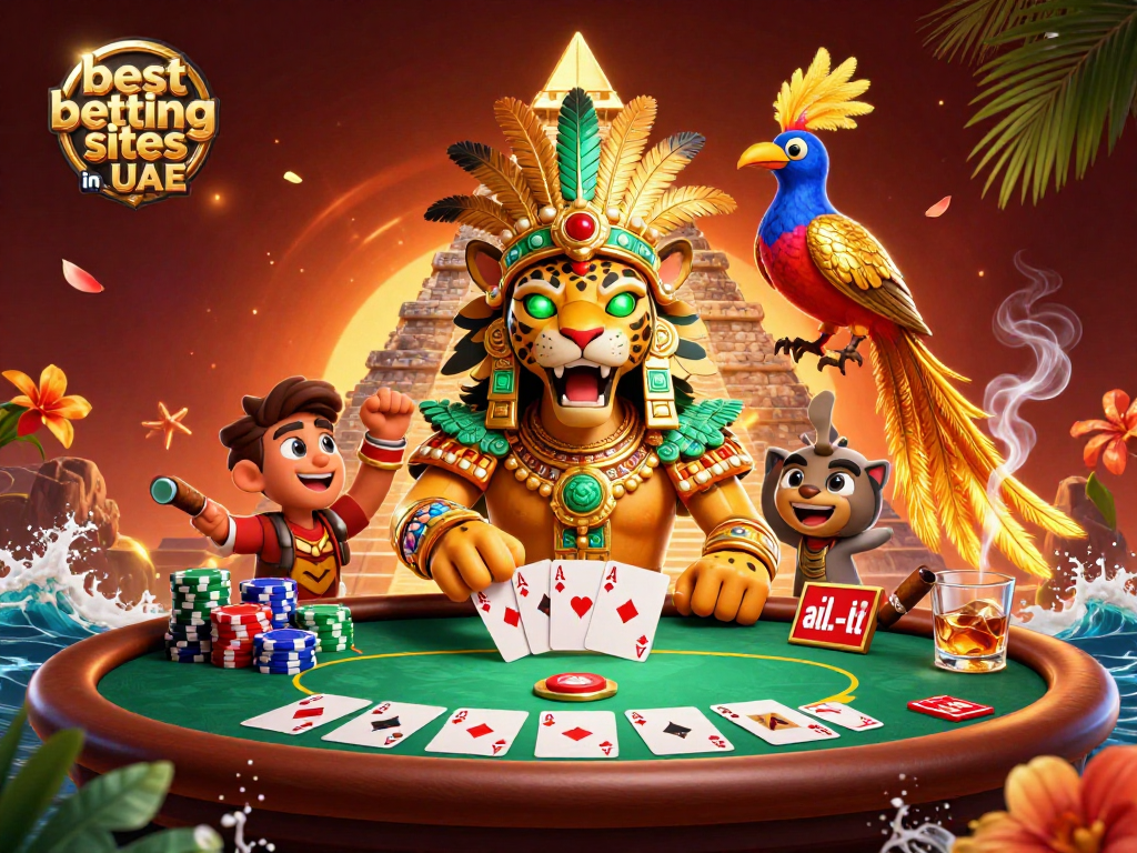 Experience thrilling gameplay at the best betting sites in UAE with vibrant 3D casino action.