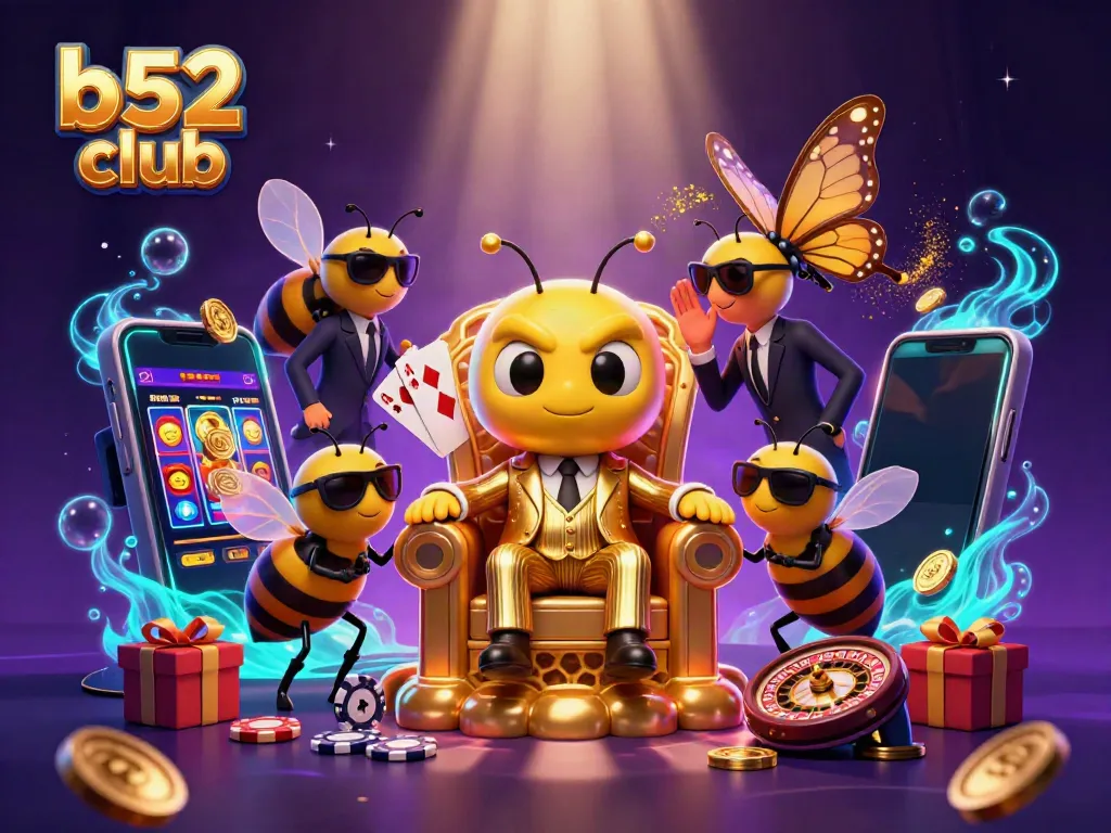 Play exciting casino games at b52 club with vibrant characters and engaging gameplay.
