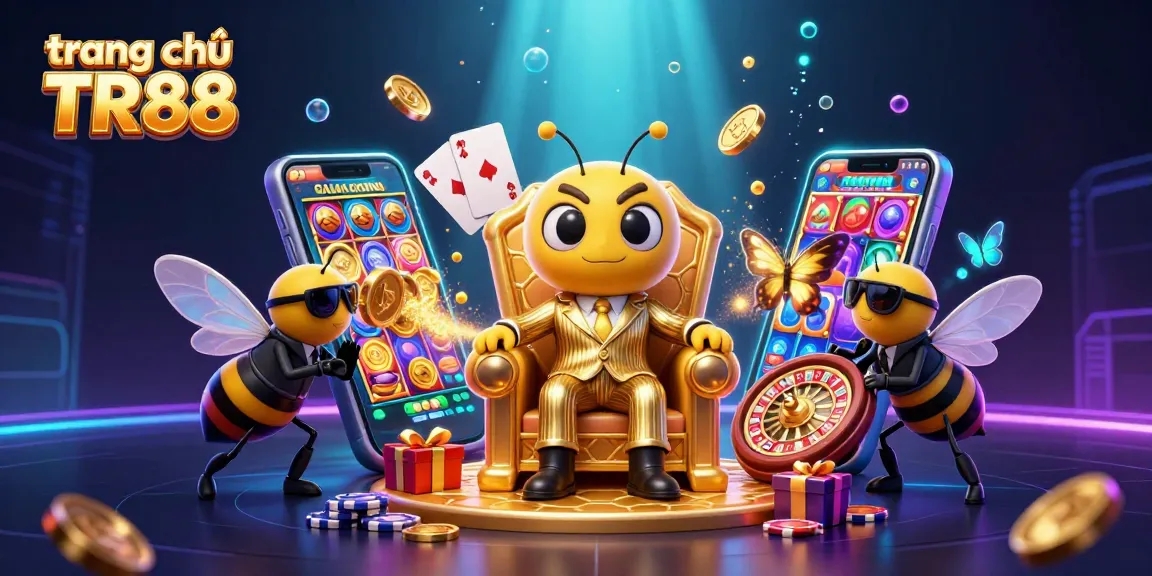 Experience excitement at trang chủ TR88 with vibrant slot games and colorful casino elements
