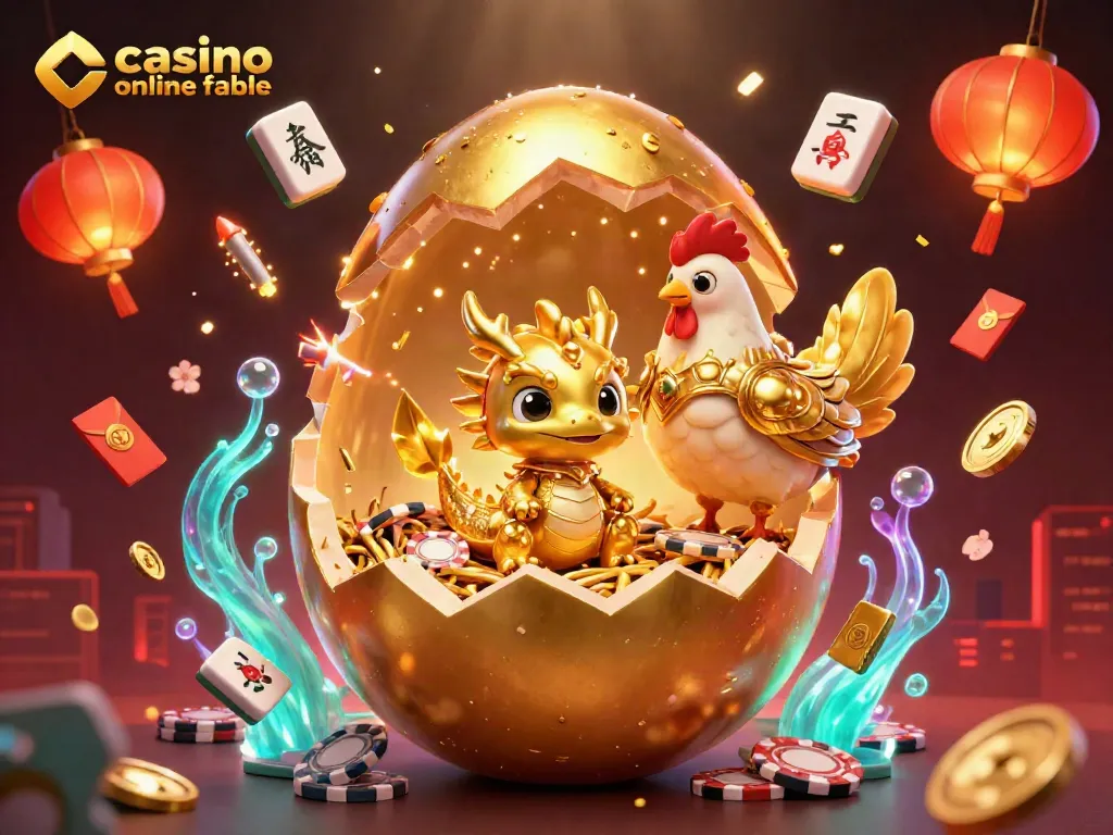 Reta al azar y gana en un casino online fiable mientras el dragón de oro protege tus fichas.