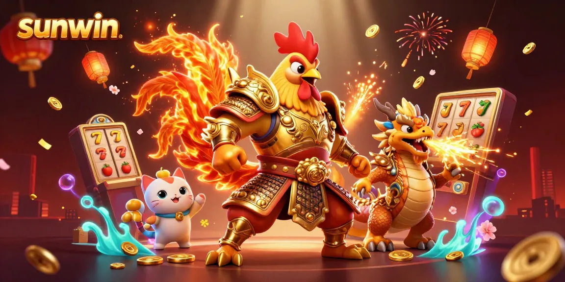 Experience thrilling gameplay with sunwin’s vibrant casino scene featuring dynamic characters and colorful slots.