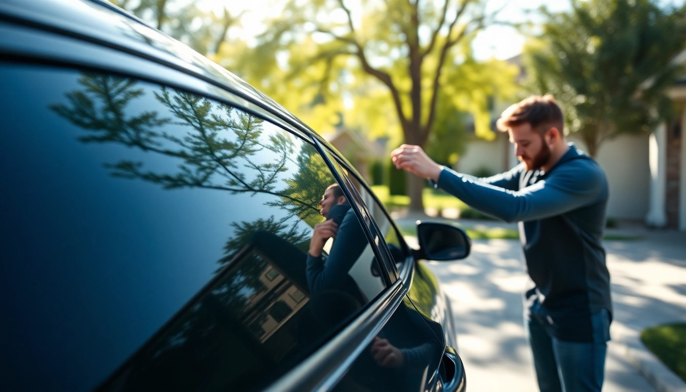 Transform your vehicle with expert window tinting Cleveland TN service, showcasing professional installation and care.