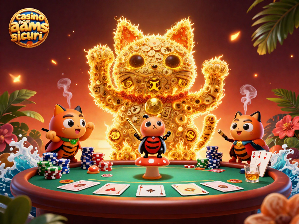 Gioca nei casino non AAMS sicuri con una varietà di giochi e simboli fortunati.