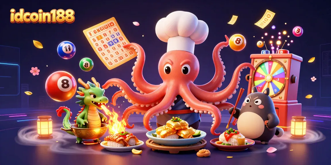 Experience idcoin188's vibrant world of online gaming with dynamic lottery excitement.