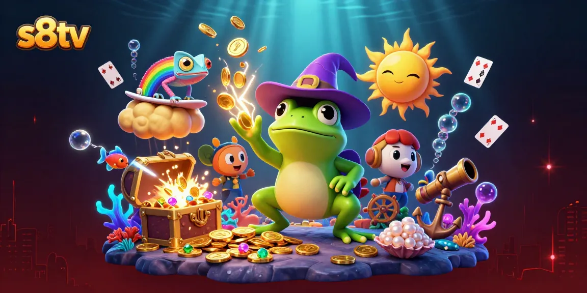 Engage with exciting sports betting action on S8TV while enjoying a vibrant gaming scene.