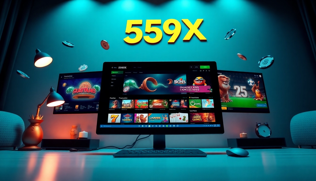 Experience the excitement of 559X online betting platform with engaging games and secure transactions.