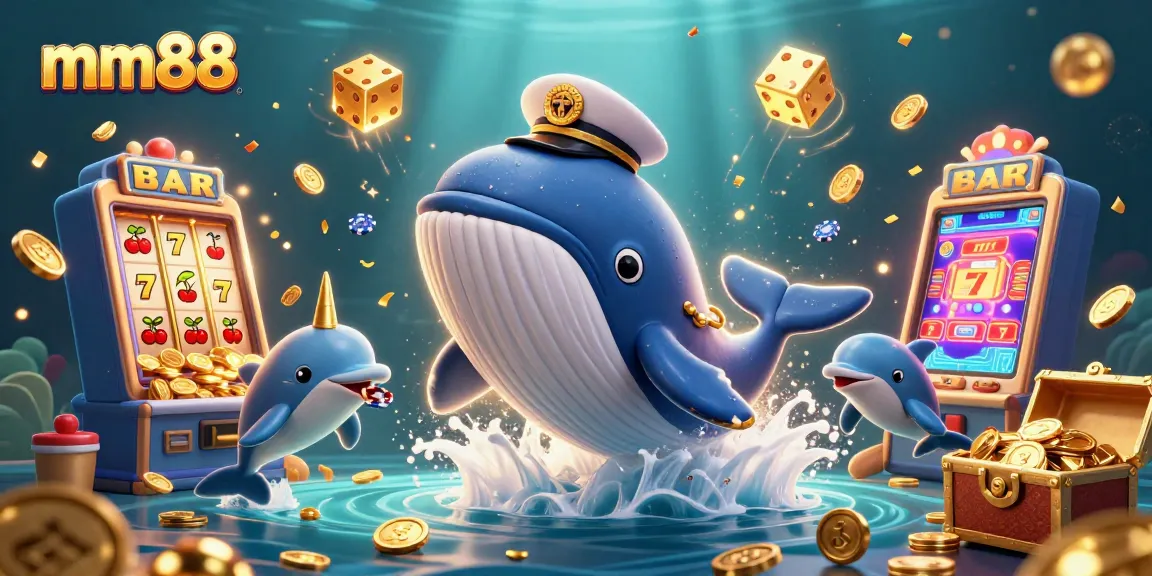 Engage in thrilling gameplay at mm88 with whales, dolphins, and slot jackpots.