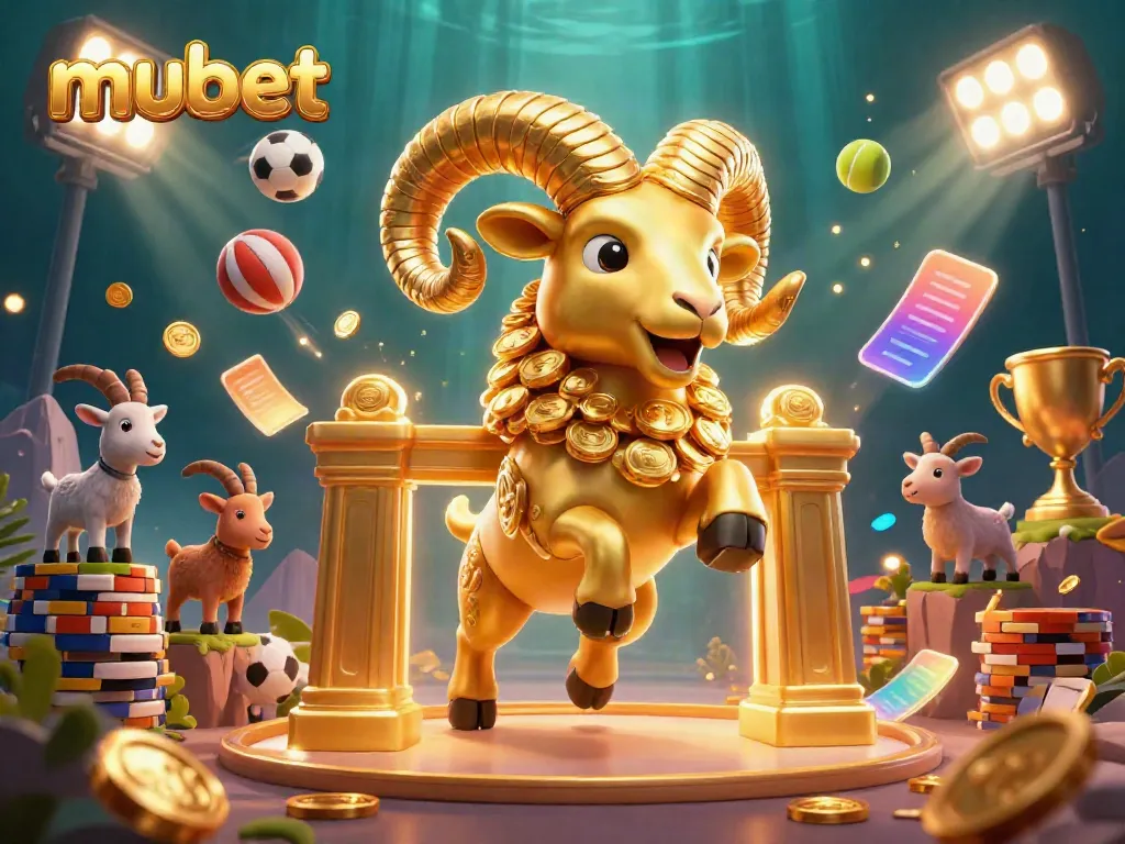 Experience exhilarating wins with mubet at this vibrant casino scene showcasing dynamic gambling elements.