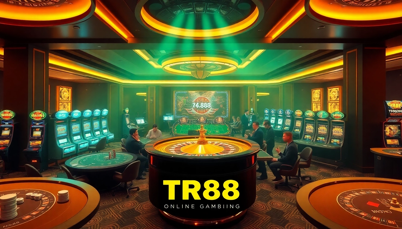 TR88 offers a vibrant casino experience with exciting gaming action and elegant gaming tables.