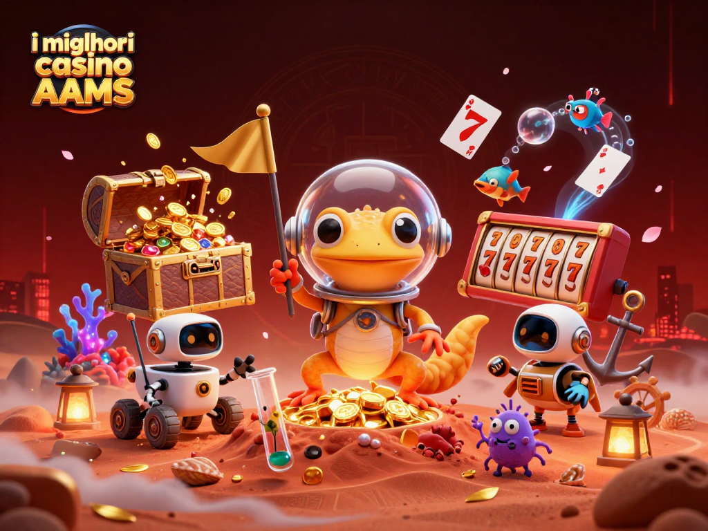 Gioca nei migliori casino non AAMS con avventure spaziali e simboli del jackpot.