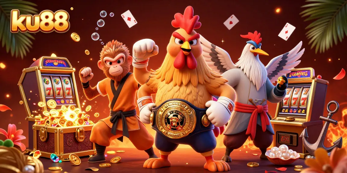 Experience thrilling gaming adventures with ku88's vibrant casino scene.