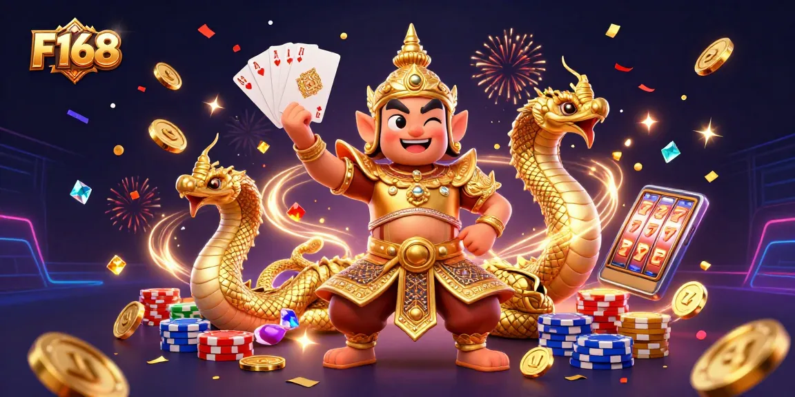 Activate your luck at F168 with vibrant casino elements and vivacious guardians.