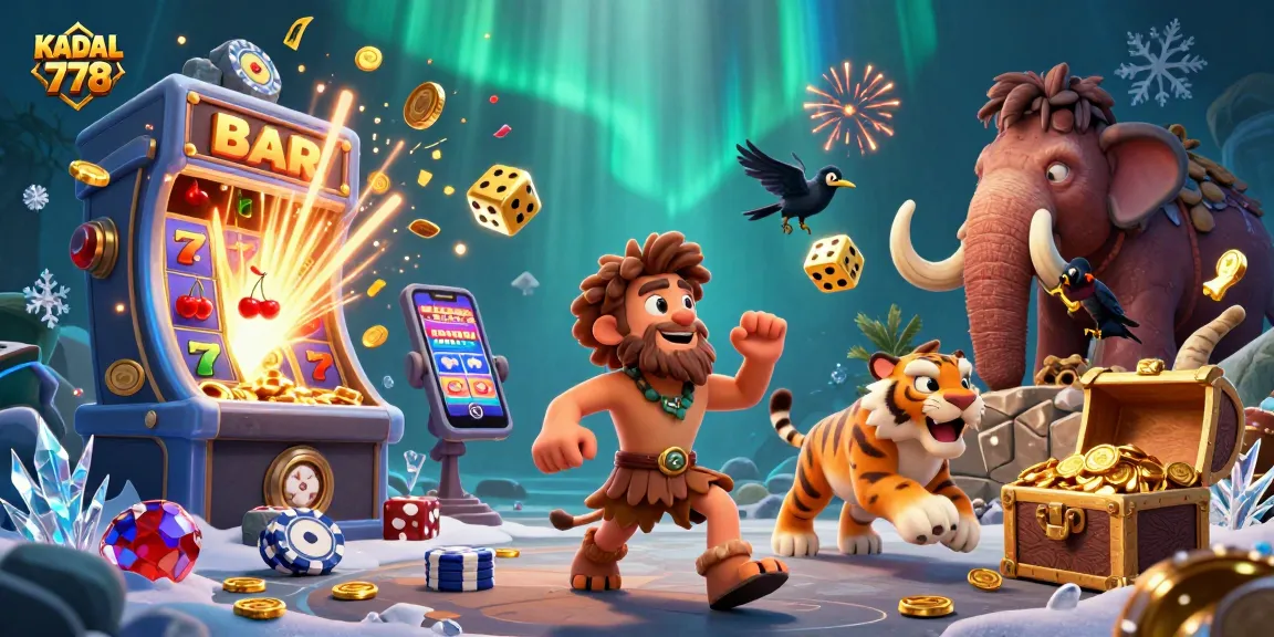 KADAL 778 jackpots await as cartoon characters unleash thrilling casino excitement in an underwater scene.