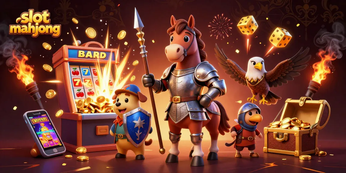 Experience thrilling slot mahjong excitement with a medieval theme filled with jackpots and colorful symbols.
