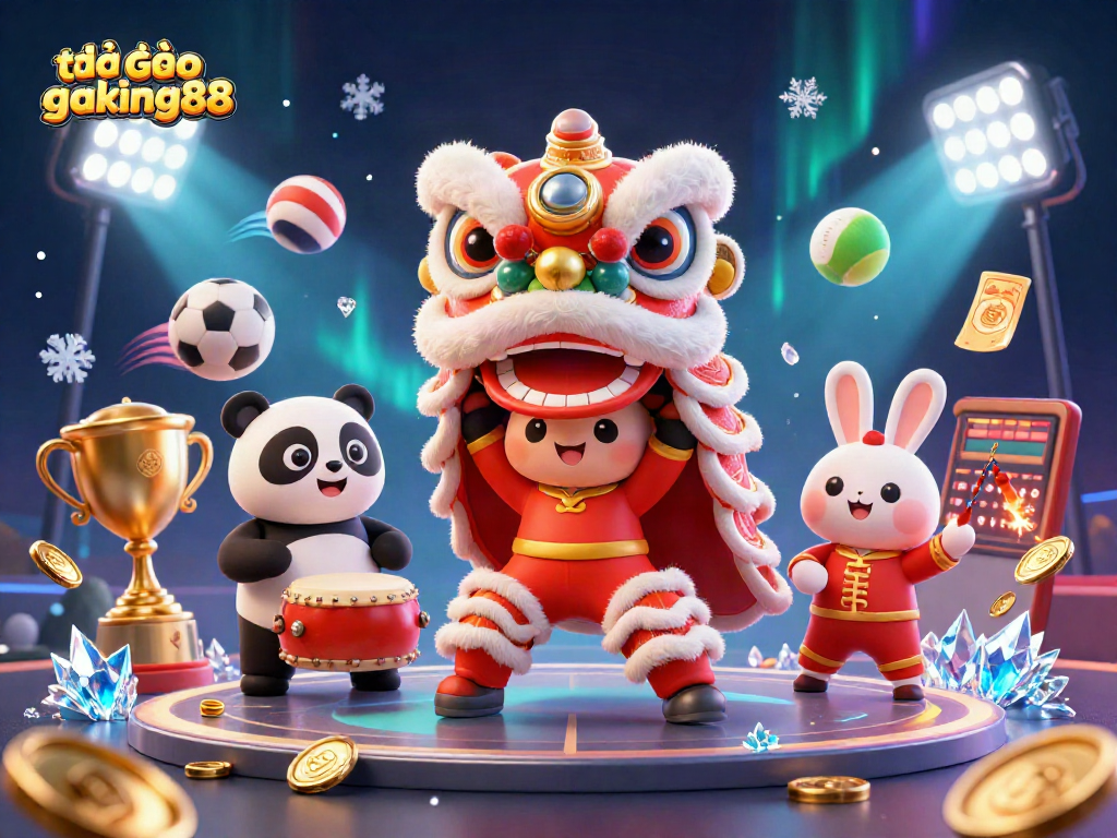 Engage in exciting đá gà thomo gaking88 action with vibrant characters and dynamic gambling elements