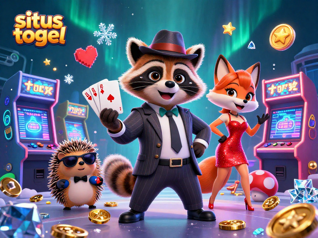 Engage with situs togel by enjoying vibrant casino games illustrated in a dazzling underwater setting.