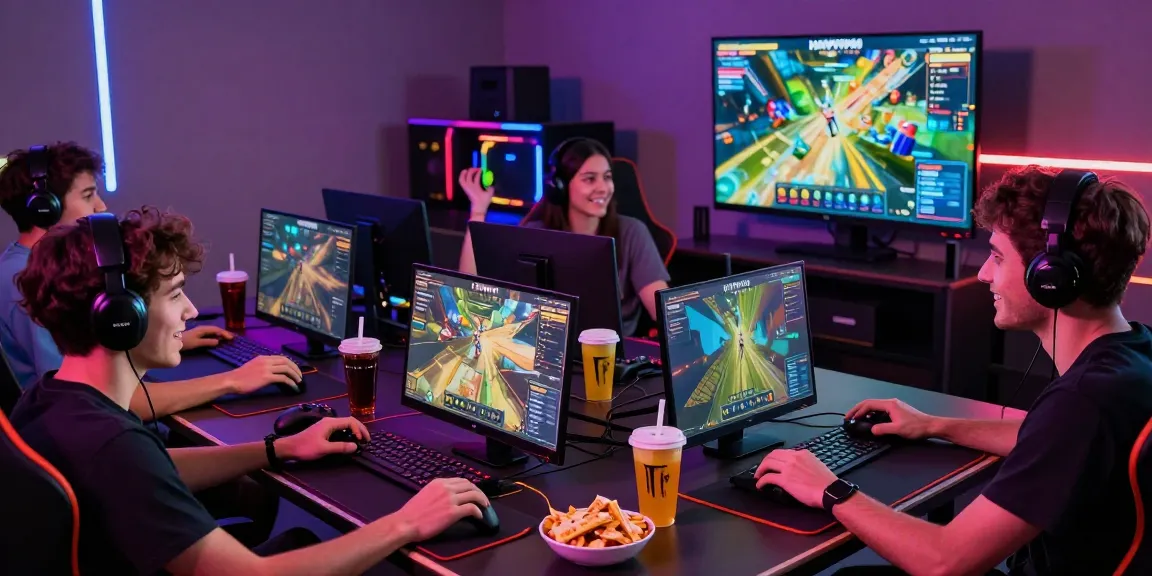 Group enjoying gaming session on HAYWIN platform with vibrant atmosphere