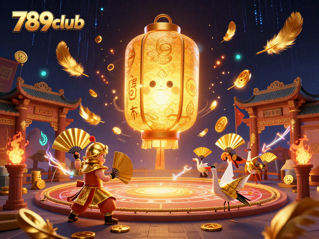 Experience thrilling games at 789club with vibrant 3D illustration showcasing a dynamic casino scene.