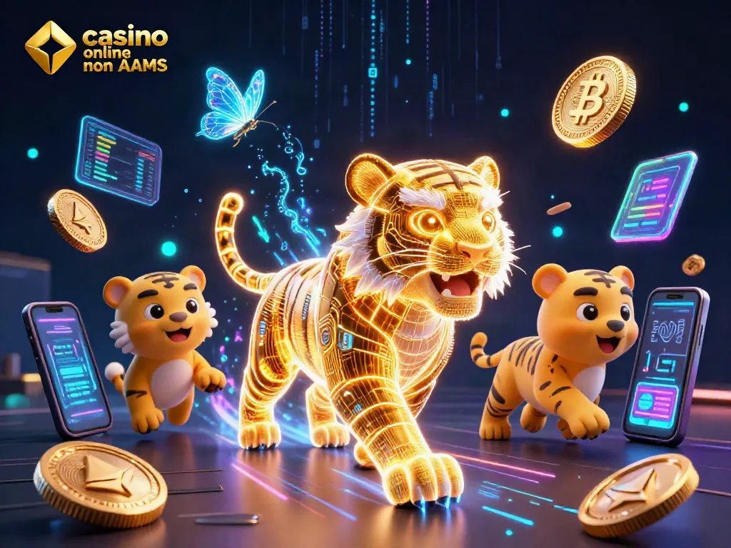 Scopri i vantaggi dei migliori casino online non AAMS con questo vivace design 3D.