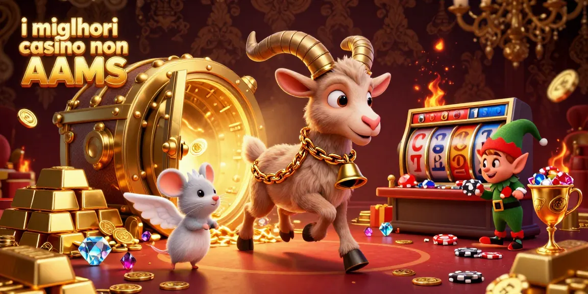Gioco e divertimento nei migliori casino non AAMS con Krampus, topini e folletti