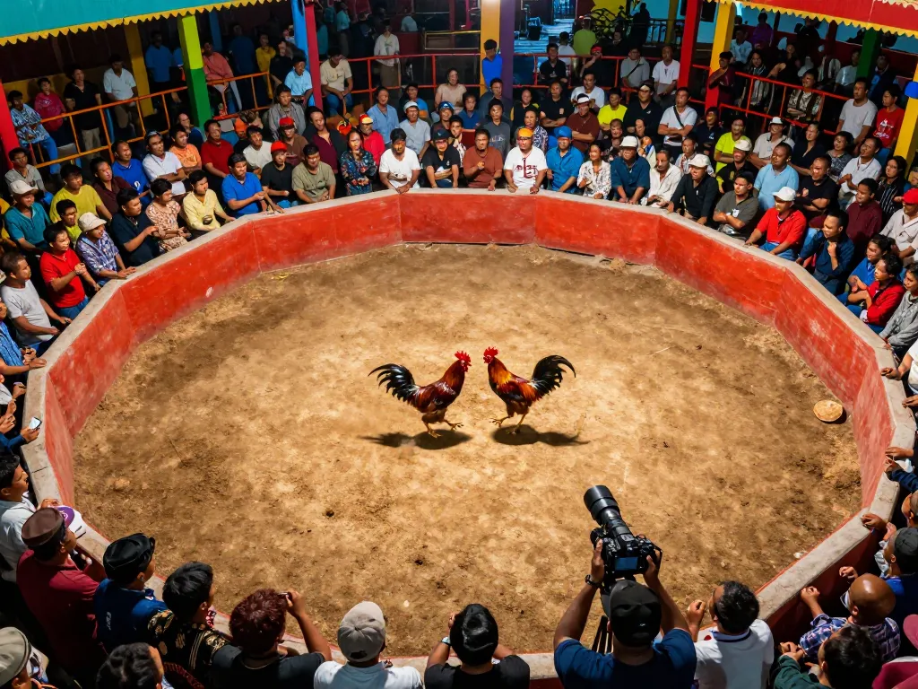 Experience live cockfighting excitement at https://dagatructiepp.casino/ with vibrant atmosphere and audience engagement.