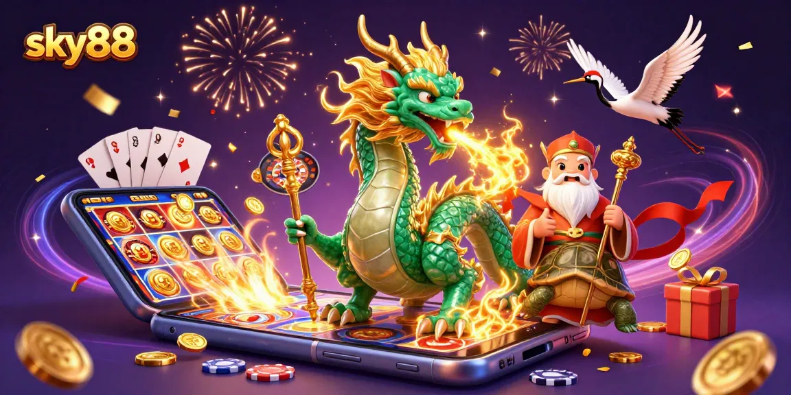 Win big with sky88's exciting slot games and magical casino elements coming to life.
