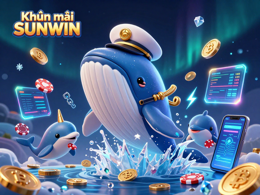 Engage with Khuyến mãi SUNWIN promotions while enjoying a vibrant casino adventure with whales, dolphins, and crypto!