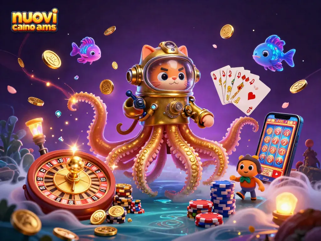 Scopri i nuovi casino non AAMS con un kraken d'oro e giochi sicuri e divertenti.