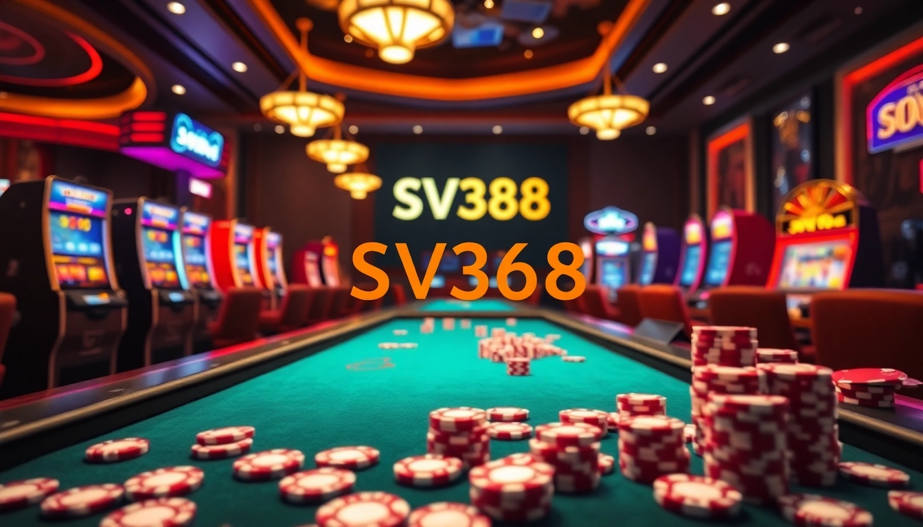 Engaging mobile gambling experience on sv368 🎖 trang chủ đá gà sv368 thomo chính thức ✔ with casino tables and vibrant gaming elements.