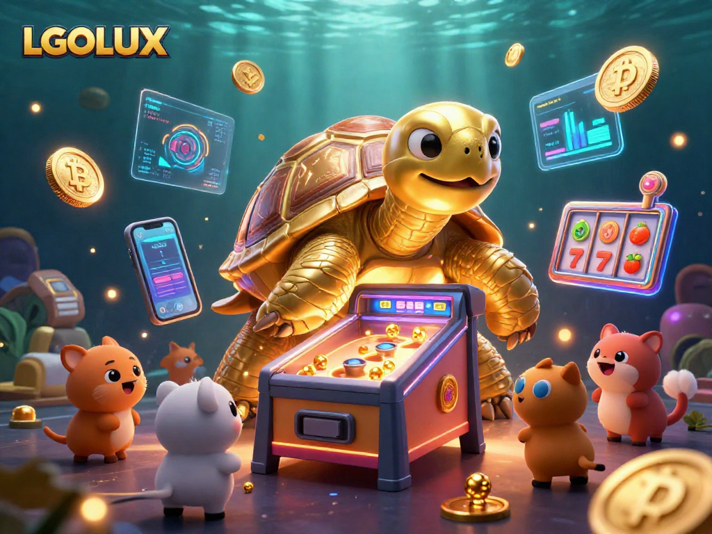 Experience excitement at LGOLUX with thrilling slot action and vibrant 3D visuals.