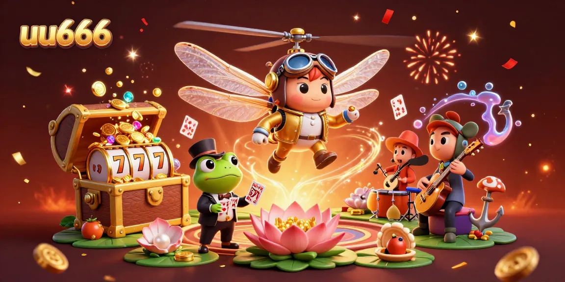 Enhance your winnings at uu666 with thrilling slot adventures featuring animated characters and vibrant casino elements.