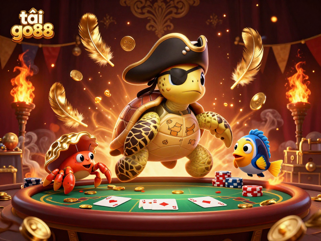Experience the excitement of tải go88 with vibrant casino characters and a rich poker scene.