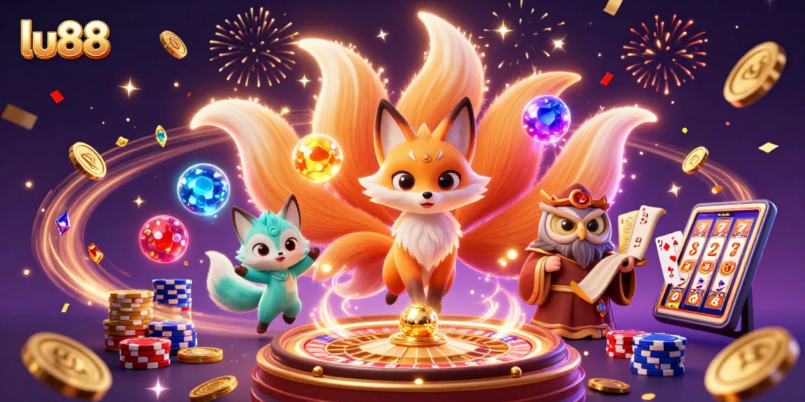 Experience the thrilling wins at lu88 with vibrant characters and dynamic casino action.