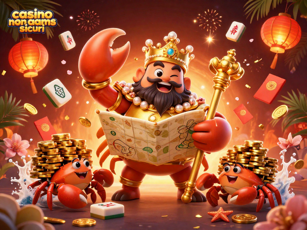 Gioca nei casinò non AAMS sicuri con il granchio imperiale dorato e strutture magnifiche.