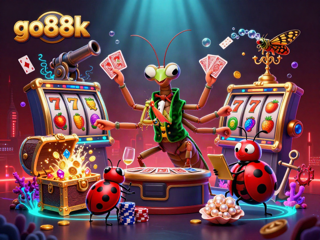 Experience thrilling slot play at go88k with vibrant symbols and exciting game elements.