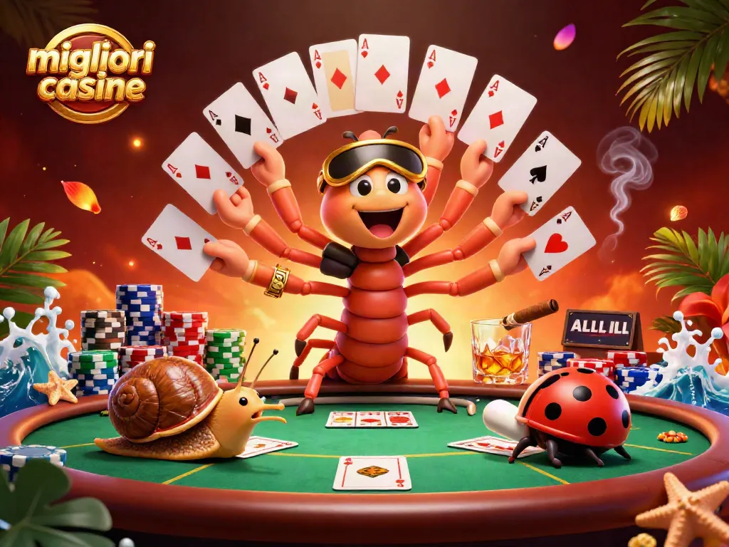 Scopri i migliori casino online con una scena dinamica di gioco da casino e personaggi unici.