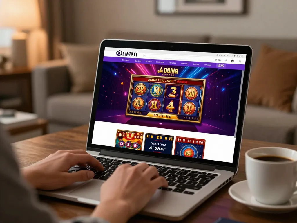 Engaging view of an online casino session on gg88, showcasing various gaming options and cozy atmosphere.
