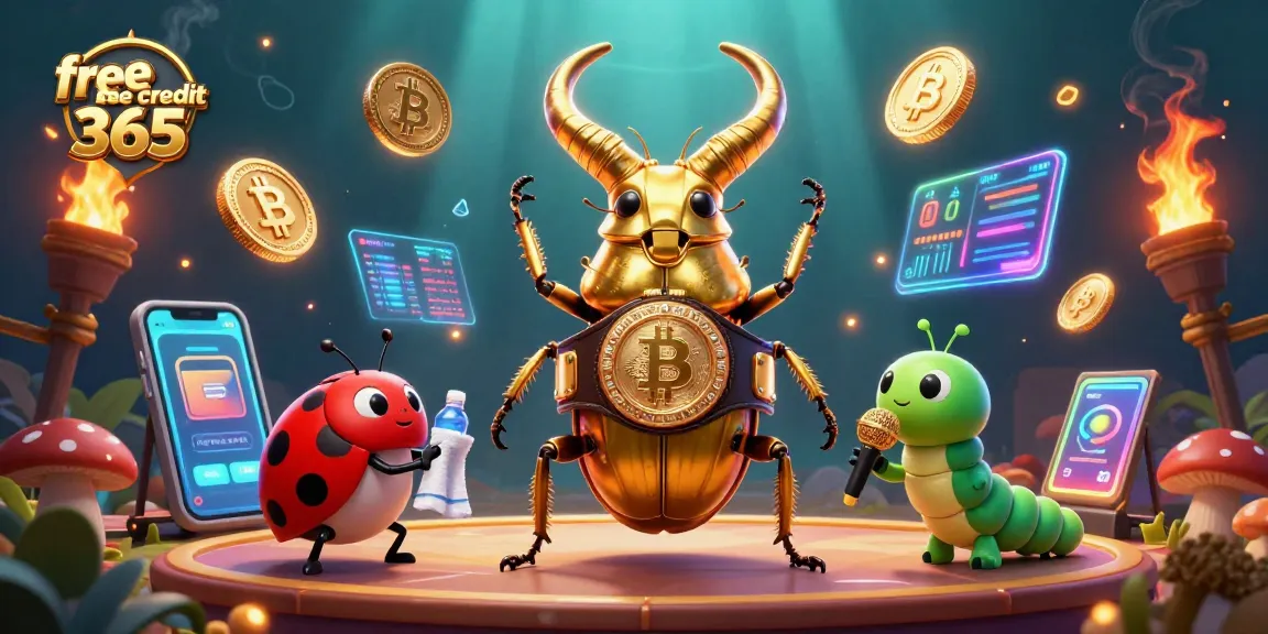 Win big with free credit 365 bonuses at vibrant online casinos featuring fun characters.