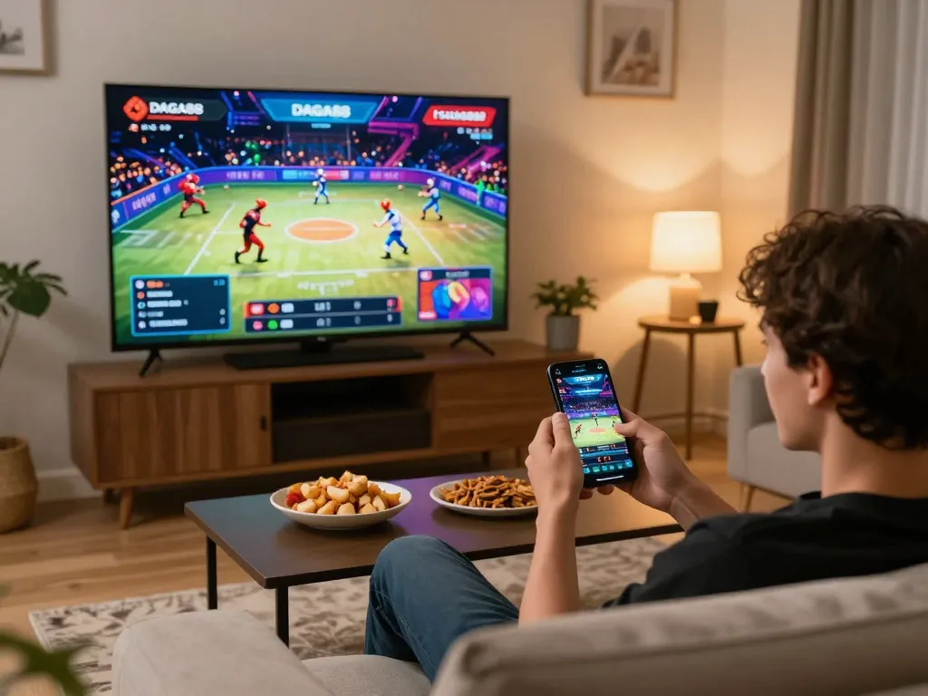 DAGA88 live betting action capturing excitement with clear visuals, showcasing a responsible gaming atmosphere