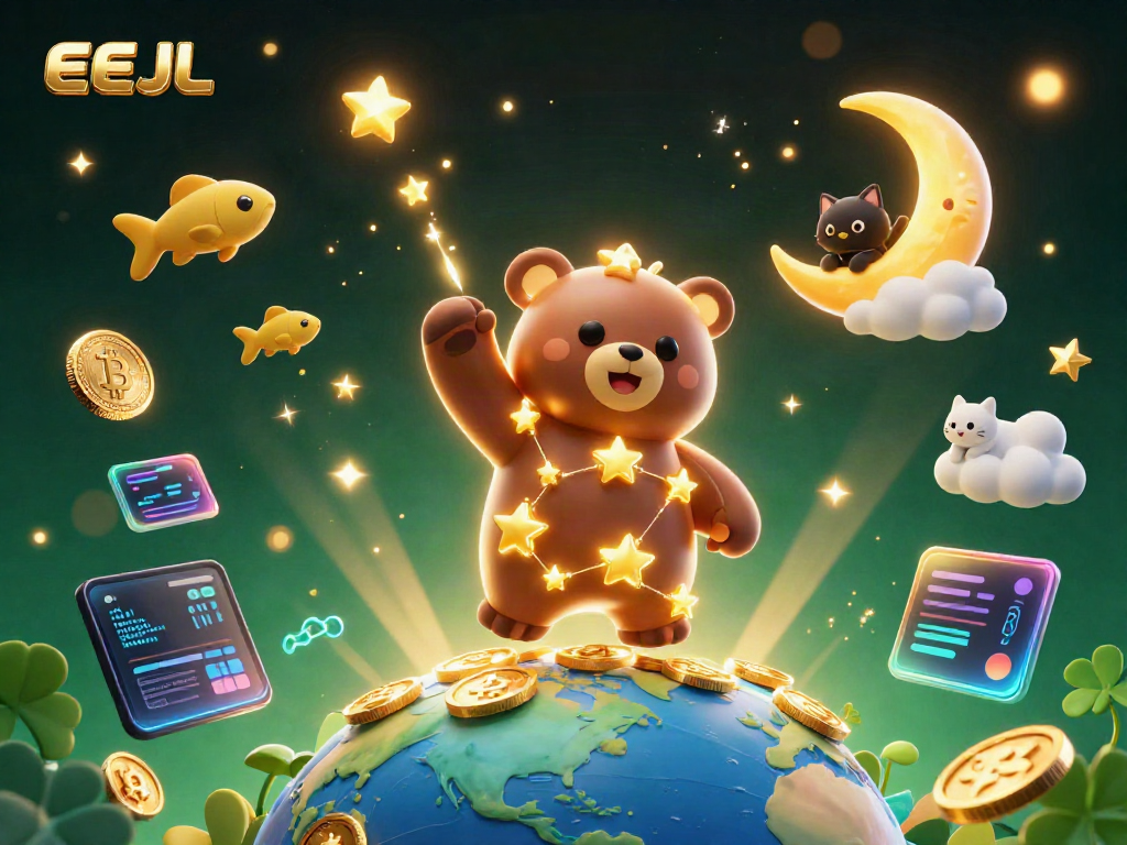 Engage in thrilling AEJL online casino experiences with stars and crypto elements.