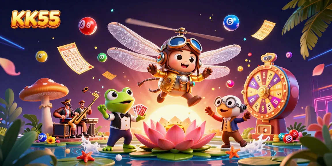 Engage in thrilling gameplay at KK55 where excitement meets opportunity in a vibrant casino scene.