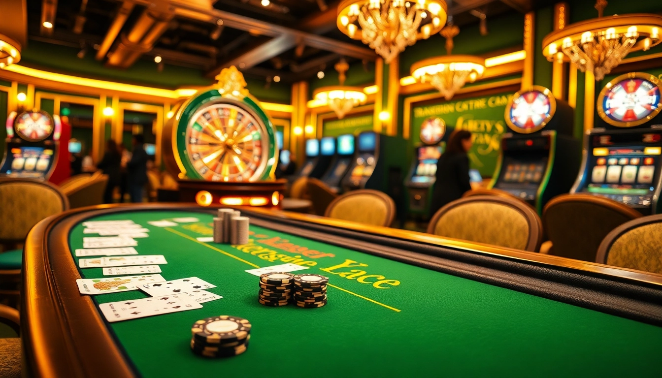 Experience the thrill at the Transmission Repair Center with vibrant casino elements and strategic gaming.